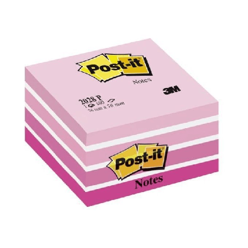 3M-Post-It-2028-P-pouch-autoadesiva-Quadrato-Arancione-Rosa-Bianco-450-fogli-Autoadesivo