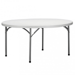 Tavolo catering 120 cm in Metallo cm 120x120x74 - CATE