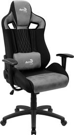 AEROCOOL-EARL-AEROSUEDE-UNIVERSAL-GAMING-CHAIR-BLACK-GREY