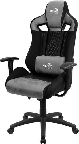 AEROCOOL-EARL-AEROSUEDE-UNIVERSAL-GAMING-CHAIR-BLACK-GREY