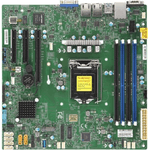 Supermicro X11SCL-F - Intel - LGA 1151 (Socket H4) - Intel Celeron - Intel Core i3 - Intel Pentium - DDR4-SDRAM