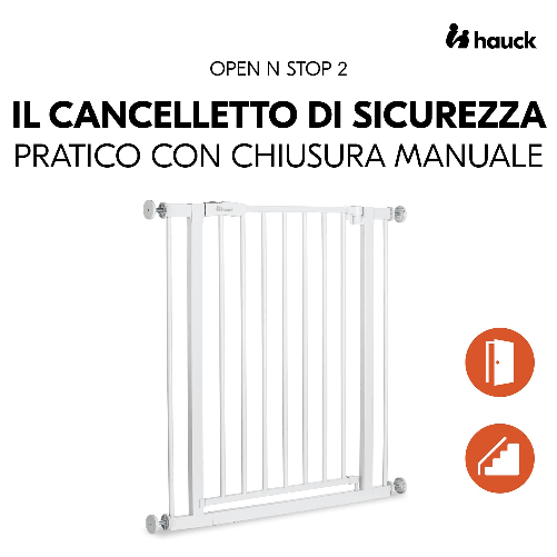 Hauck-Cancelletto-Sicurezza-Open-Bianco