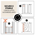 Hauck-Cancelletto-Sicurezza-Open-Bianco