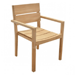 Poltrona da Giardino in Teak cm 58x60x80 - DEN