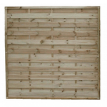 Frangivento da Giardino in Legno cm 180x3,4x180 - IAN