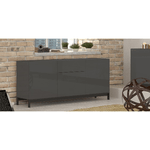 Madia 3 ante 1 cassetto per Soggiorno Moderna 170x40x47,7cm - NEXUS