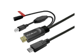 Touchscreen-Cable-with---charger-7.5m-Black---Warranty-144M