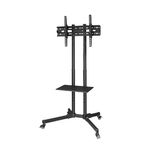 Hama Trolley 1905 cm 75 Nero (00220874 - Trolley TV Stand with Castors - up to 75)