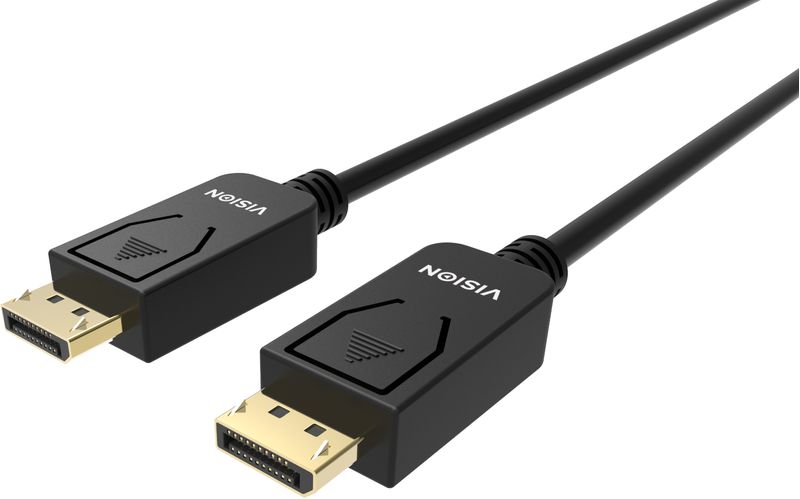 Vision-TC-3MDP-BL-cavo-DisplayPort-3-m-Nero--VISION-Professional-installation-grade-DisplayPort-cable---LIFETIME-WARRANT