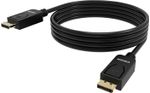 Vision-TC-3MDP-BL-cavo-DisplayPort-3-m-Nero--VISION-Professional-installation-grade-DisplayPort-cable---LIFETIME-WARRANT