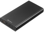 Sandberg-420-63-batteria-portatile-Ioni-di-Litio-38400-mAh-Nero--Powerbank-USB-C-PD-100W-38400---Powerbank-USB-C-PD-100W