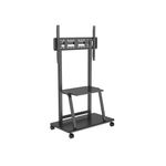 Vivolink VLFS4292 Supporto TV a parete 254 m 100 Nero (Mobile floor stand up to VESA - 800x600 - Warranty 144M)