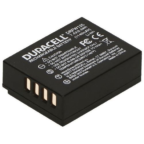 Duracell-DRFW126-Batteria-per-fotocamera-videocamera-Ioni-di-Litio-1140-mAh