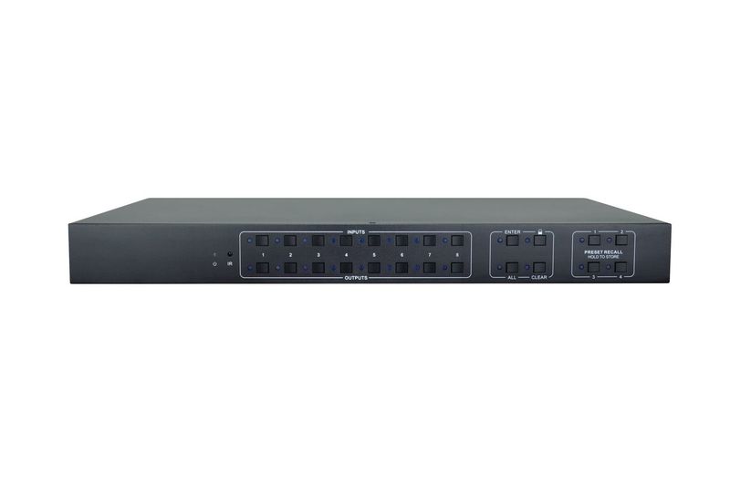 Vivolink-VLHDMIMAT8X8-interruttore-a-matrice-Commutatore-a-matrice-AV-24-W--HDMI-2.0-8x8-Matrix-switcher---w-GUI-and-RS2