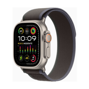 Apple Watch Ultra 2 GPS + Cellular, Cassa 49m in Titanio con Blu/Nero Trail Loop - S/M