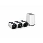 Anker Eufy eufyCam S330 (eufyCam 3) 3-Cam Kit Scatola Telecamera di sicurezza IP Esterno 3840 x 2160 Pixel Parete