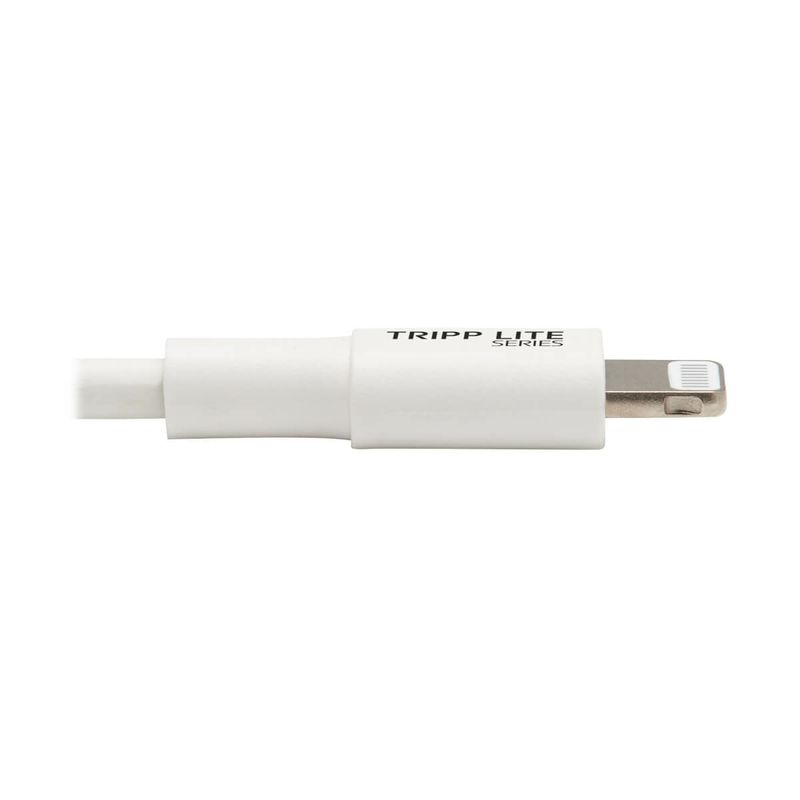 Tripp-Lite-M102-003-WH-cavo-Lightning-09-m-Bianco--USB-C-Type-C-Sync---Charge-Cable-with-Lightning-Connector---M-M-USB-2