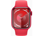 Apple-Watch-Series-9-GPS---Cellular-Cassa-41m-in-Alluminio--PRODUCT-RED-con-Cinturino-Sport-Band--PRODUCT-RED---S-M