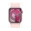 Apple-Watch-Series-9-GPS---Cellular-Cassa-45mm-in-Alluminio-Rosa-con-Cinturino-Sport-Loop-Rosa-Confetto