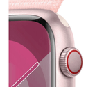 Apple-Watch-Series-9-GPS---Cellular-Cassa-45mm-in-Alluminio-Rosa-con-Cinturino-Sport-Loop-Rosa-Confetto