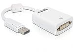 Delock-Displayport-to-DVI-Adapter---DisplayPort-Adapter---20-poliger-DisplayPort--M----DVI-I--W----12.5-cm---DisplayPort