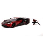 Simba Marvel Miles Morales 2017 Ford Gt Scala 1:24 Die Cast con Personaggio