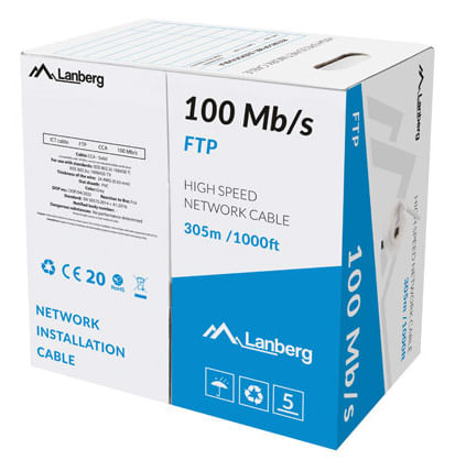 CAVO-LAN-FTP-100MBS-305M-FILO-CCA-GRIGIO