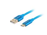 Cavo-USB-A-con-USB-C-Lanberg-Quick-Charge-3.0-Azzurro