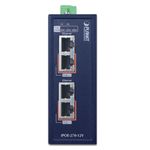 PLANET-IPOE-270-12V-switch-di-rete-Supporto-Power-over-Ethernet-PoE-Blu--IP30-Industrial-2-Port---Multi-gigabit-802.3bt-