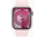 Apple-Watch-Series-9-GPS-Cassa-41mm-in-Alluminio-Rosa-con-Cinturino-Sport-Rosa-Confetto---M-L