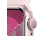 Apple-Watch-Series-9-GPS-Cassa-41mm-in-Alluminio-Rosa-con-Cinturino-Sport-Rosa-Confetto---M-L