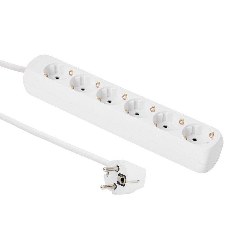 Microconnect-GRU00615W-prolunghe-e-multiple-15-m-6-presae-AC--6-way-Schuko-power-Socket-1.5m---without-On-Off-switch-Whi