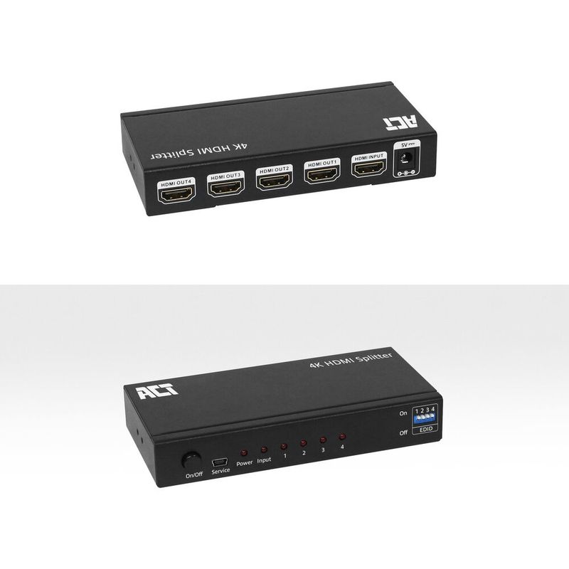 Sdoppiatore-video-ACT-AC7831-HDMI-4x-HDMI