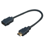 Vivolink PROHDMIADAPHDMIF cavo HDMI 0,2 m HDMI tipo A (Standard) Nero