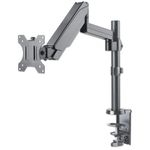 Manhattan 461580 supporto da tavolo per Tv a schermo piatto 813 cm 32 Grigio Scrivania (TV & Monitor Mount Desk Full Mot