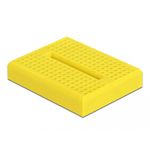 Delock Mini breadboard sperimentale 170 contatti gialla