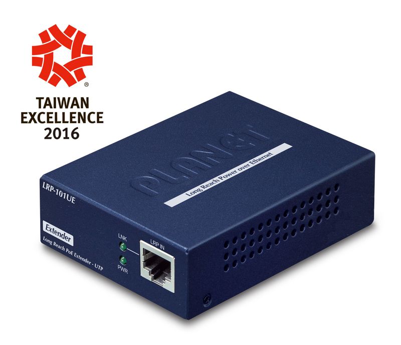 PLANET-LRP-101U-KIT-moltiplicatore-di-rete-Ricevitore-e-trasmettitore-di-rete-Blu-10-100-Mbit-s--1-Port-Long-Reach-POE-o