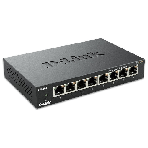 D-Link-DGS-108-switch-di-rete-Non-gestito-L2-Gigabit-Ethernet--10-100-1000--Nero