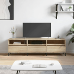 Mobile Porta TV Rovere Sonoma 150x30x44,5 cm Legno ingegnerizzato