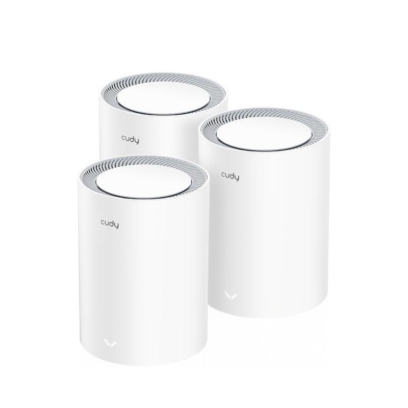 Cudy-M3000-3-PACK-sistema-Wi-Fi-Mesh-Dual-band--2.4-GHz-5-GHz--Wi-Fi-6--802.11ax--Grigio-Bianco-1-Interno