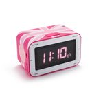 Big Ben Bigben Interactive RR30GBGIRLY radio Orologio Analogico Rosa, Bianco