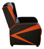 Sedia-da-gaming-Deltaco-GAM-087-DC420-pelle-artificiale-arancione-nero