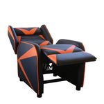 Sedia-da-gaming-Deltaco-GAM-087-DC420-pelle-artificiale-arancione-nero