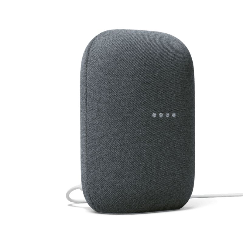 Nest-Audio---Google-Assistant-----Rectangle---Charcoal-----Plastic---Chromecast---Android---iOS---30W-24V-Google-Assista