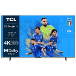 TCL Serie P63 4K Ultra HD 75" 75P635 Dolby Audio Google TV 2022