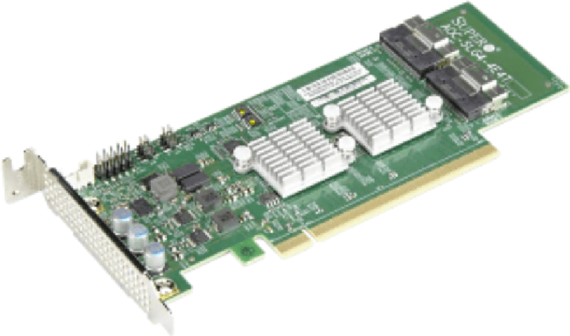 Retimer-a-4-porte-Supermicro-AOC-SLG4-4E4T-O-x16-PCIe-Gen-4-RoHS--AOC-SLG4-4E4T-O-