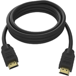 VISION Professional - HDMI con cavo Ethernet - Da HDMI (M) a HDMI (M) - 50 cm - Nero - Supporto 4K (TC 0.5MHDMI/BL)