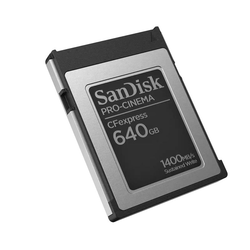 SanDisk-PRO-CINEMA-CFexpress-640-GB--SanDisk-PRO-CINEMA---Scheda-di-memoria-flash---640-GB---CFexpress-Tipo-B-