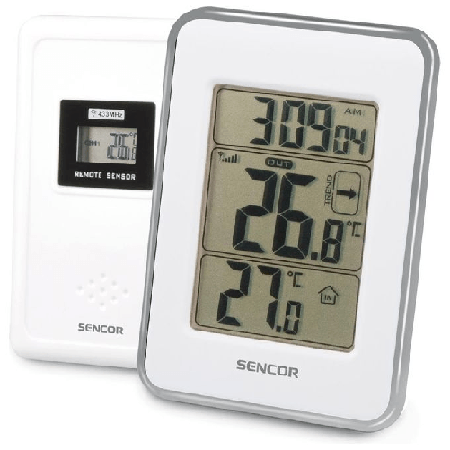 Sencor-SWS-25-WS-stazione-meteorologica-digitale-Argento-Bianco