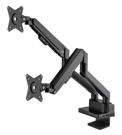 Manhattan-461887-supporto-da-tavolo-per-Tv-a-schermo-piatto-813-cm-32-Nero-Scrivania--TV-MONITOR-DESK-MOUNT-DUAL-DOCK---